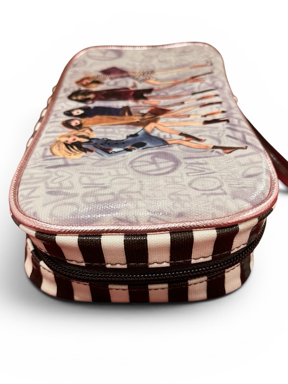 Henri Bendel RARE Graffiti Models Jewelry Travel Case NWOT - Picture 3 of 11